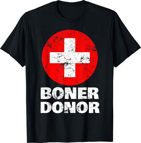 Boner Donor Shirt Funny Halloween Vintage Retro T T Shirt Amazon