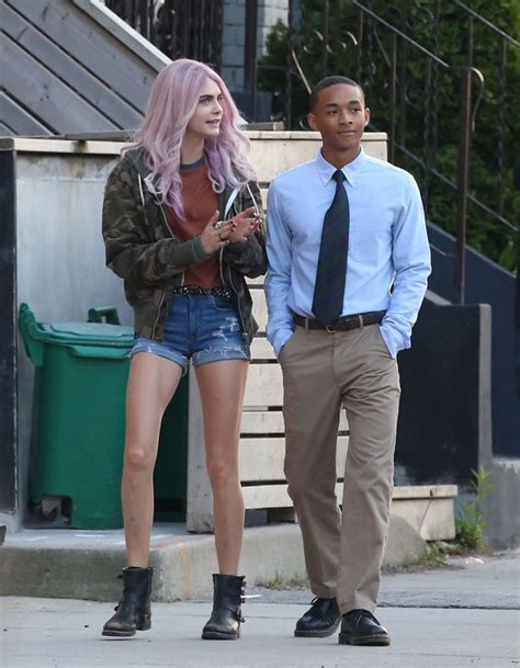 The upcoming teen drama life in a year stars cara delevingne and jaden smith, and they're playing a couple wise beyond their years. CARA DELEVINGNE and Jaden Smith on the Set of Life in a ...