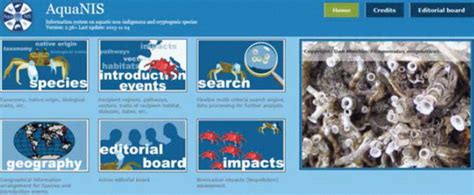 Front Page Of An Integrated Information System On Aquatic Download