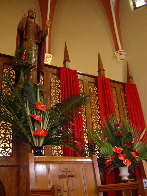 Palm Sunday Decorations Easter Spring And Summer Easter Altar