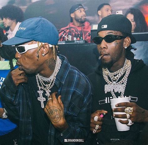 Travis Scott And Offset Travis Scott Outfits Chris Brown Videos Rappers