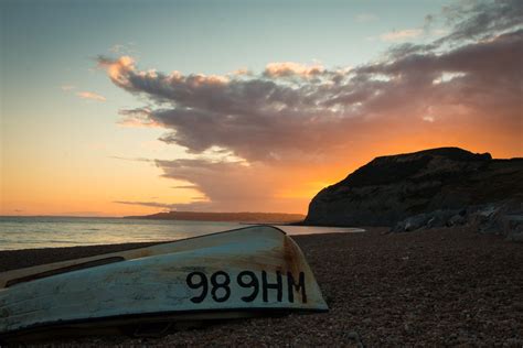 Wh686 A Stunning Sunset Over Lyme Regis From The Anchor In Flickr