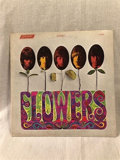 1967 The Rolling Stones Flowers Lp Record Album Vinyl London Ps 309 Vg