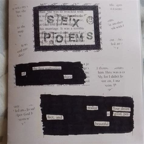 sex poems a blackout poetry zine etsy