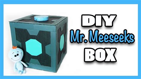 Diy Mr Meeseeks Box Easy And Cheap Rick And Morty Youtube