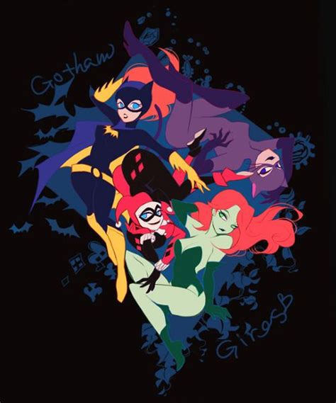Gotham Batgirl And Poison Ivy On Pinterest