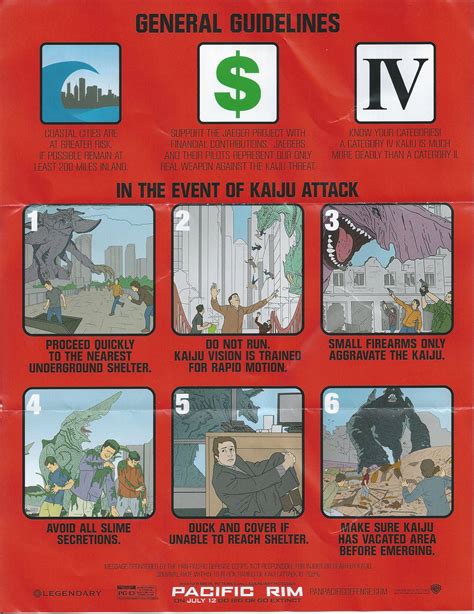 Pacific Rim Kaiju Survival Guide Pamphlet Album On Imgur
