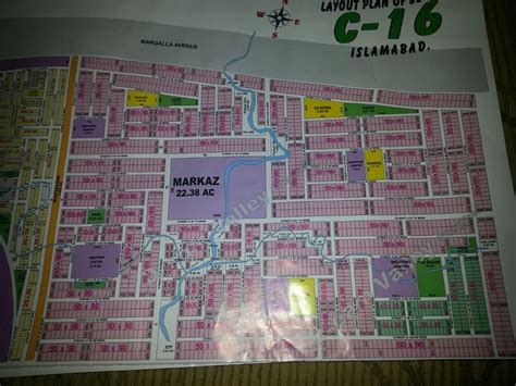 Sector C 15 And Sector C 16 Islamabad Maps And Layout Details Manahil