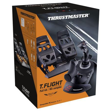 Thrustmaster T Flight Full Kit Ped Lov Sada Tfrp Rudder Joystick
