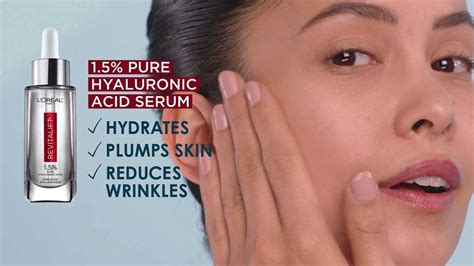 skin 101 hyaluronic acid serum benefits l oréal paris