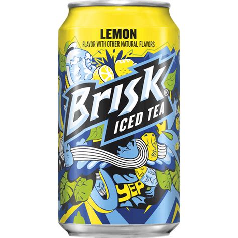 Brisk Iced Tea Lemon 12 Fl Oz 18 Count Cans Shop Bevmo