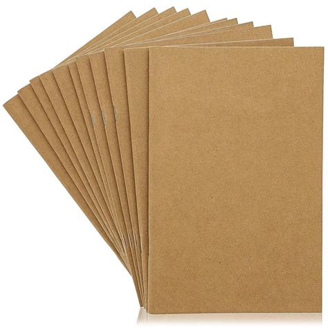24 Pack Kraft Journal Bulk Blank Notebook For Drawing And Class Projects
