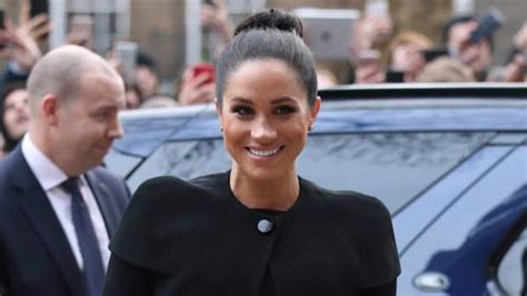 Meghan Markle Wore A Thing Brandon Maxwell Dress And Jacket Edition