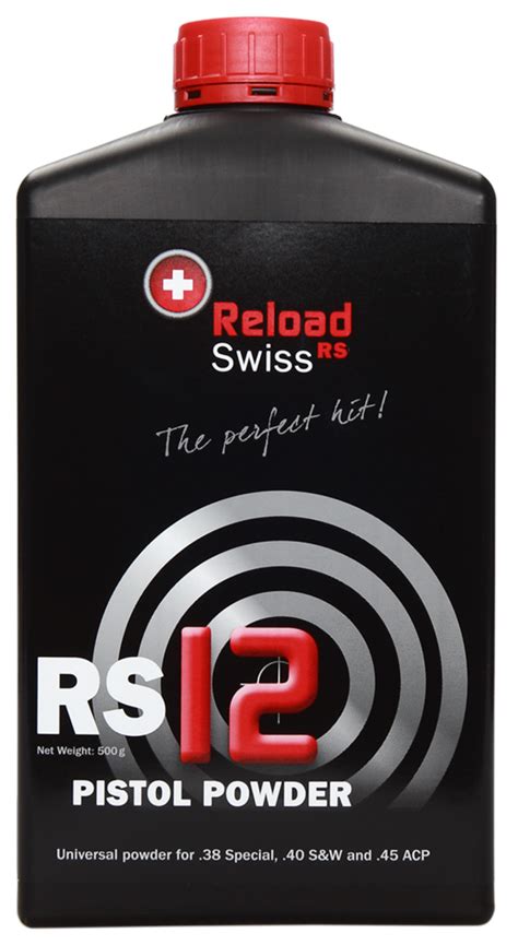 Reload Swiss Pulver Rs12 Dose à 500g Reload Swiss Powder Powder