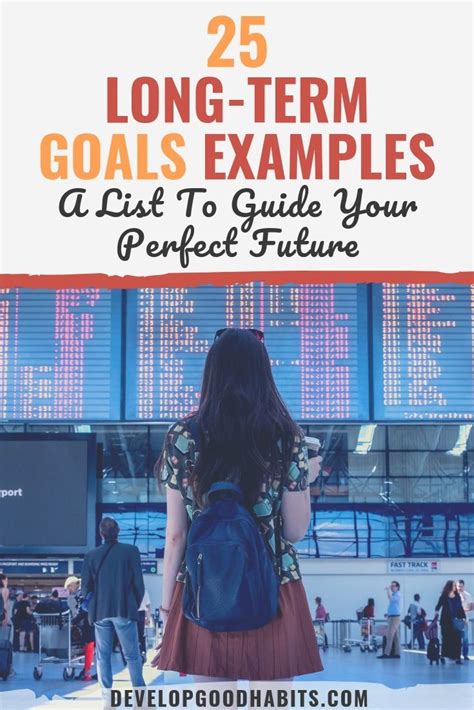 25 Long Term Goal Examples For Your Career And Personal Life