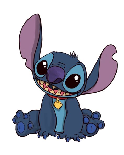 How To Draw Stitch From Lilo And Stitch Via Disney Pixar