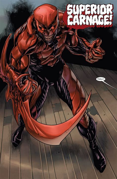 The Superior Carnage Carnage Marvel Symbiotes Marvel Comic Villains