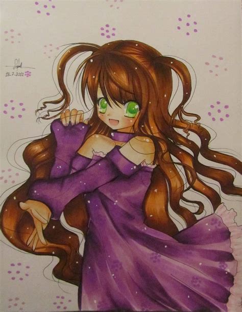 Anime Girl Copic By Sakuraxss005 On Deviantart