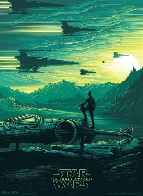 Star Wars The Force Awakens Poster Wall Art Print Canvas Prints Au