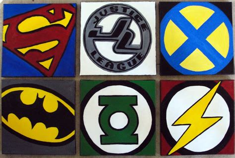 Super Hero Super Hero Symbols