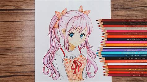 Anime Girl Drawing For Beginners How To Draw And Color An Anime