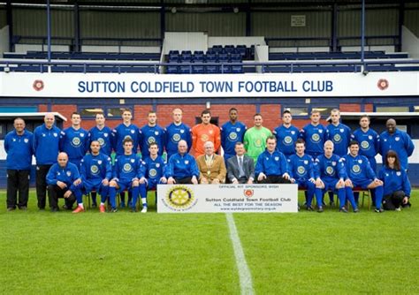 Rotary Is Supporting Sutton Coldfield Town Football Club