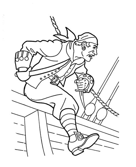Bluebonkers Caribbean Pirates Of The Sea Coloring Pages Pirates