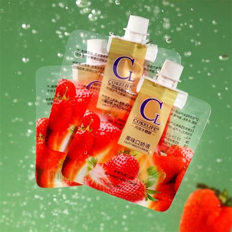 cokelife 15ml sachet lube sex oral jel sex oral water strawberry lubricant china oral water