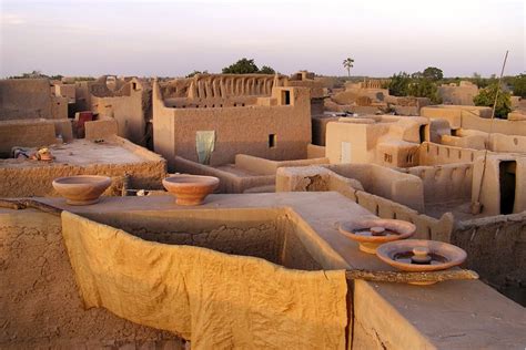 Les Villes Anciennes De Djenné Mali