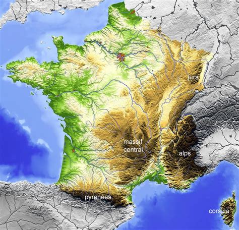 France Map Explore Places And Attractions On A Detailed Map Of France