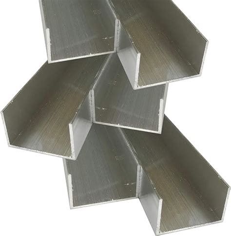 Aluminio U De Perfil De 30 X 50 X 30 X 20 Mm Aluminio Alm Gsi05 U