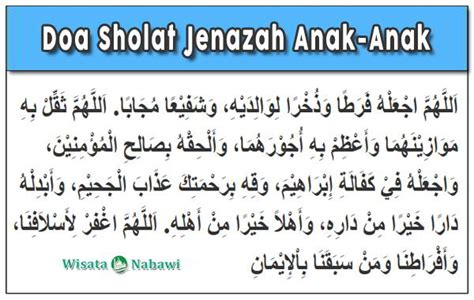 Doa sholat jenazah laki-laki dan perempuan - naxrebazaar