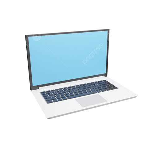 Gambar Desain Ilustrasi Laptop Laptop 3d Laptop 3d Png Transparan