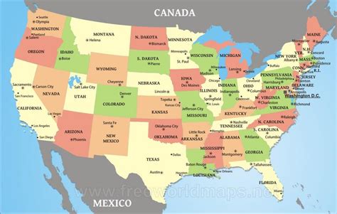Karte Von Usa Karte Von Usa Mit Den Leuten Lokalisiert Stockfoto