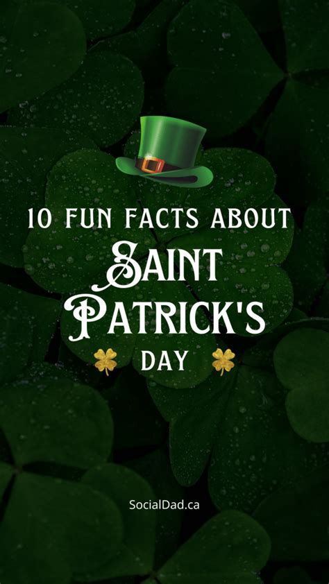 10 Fun Facts About St Patricks Day Socialdadca