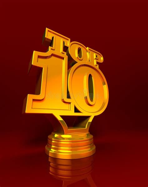 Top 10 Award Stock Illustrations 1326 Top 10 Award Stock