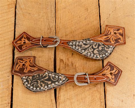 Jameson Collection Spur Straps Brown Beastmaster Pro Rodeo Gear