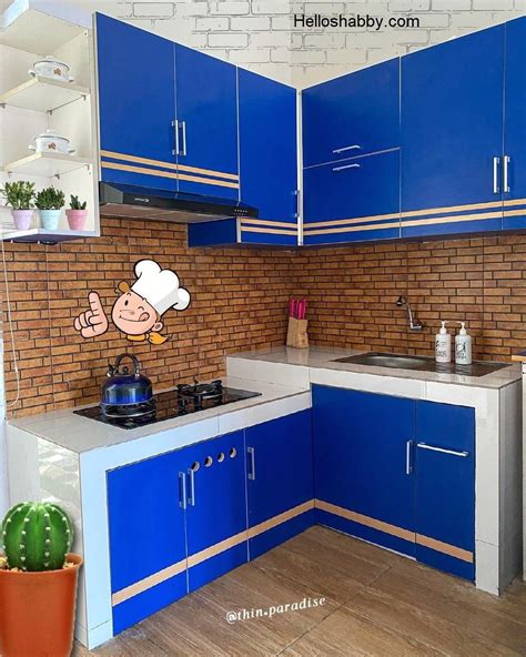 7 Trend Model Desain Dapur Minimalis Manis Dan Menawan Helloshabby