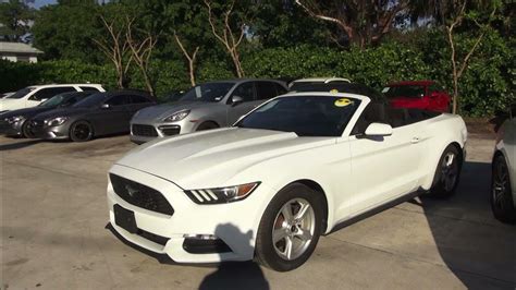 Ford Mustang Convertibles At Luxury Motors Florida Youtube