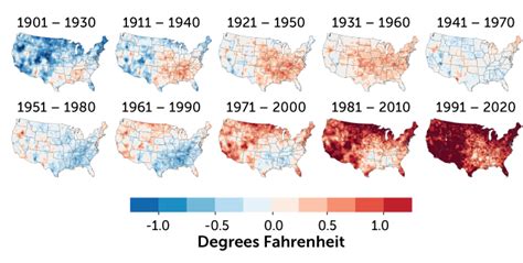 The Last 30 Years Were The Hottest On Record For The United States