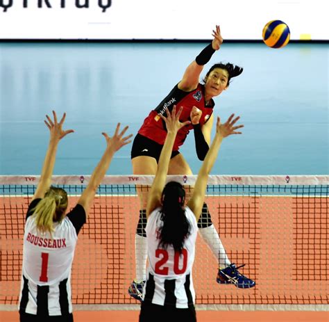 Turkey Istanbul Volleyball Turkish Women League Besiktas Vs Vakifbank
