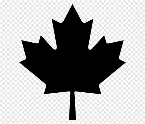 Silhouette Von Ahornblatt Flagge Von Kanada T Shirt Ahornblatt