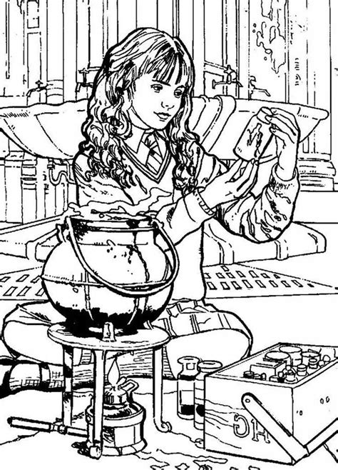 Hermione Granger 5 Para Colorir Imprimir E Desenhar Colorirme Porn