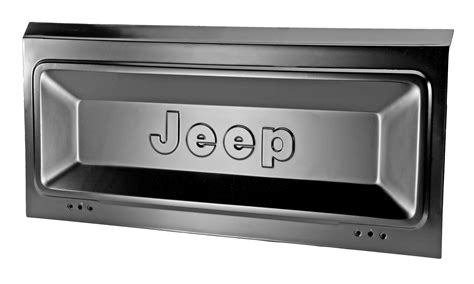 Omix Dmc 5454025 Steel Tailgate With Jeep Logo For 76 86 Jeep Cj 7 And Cj