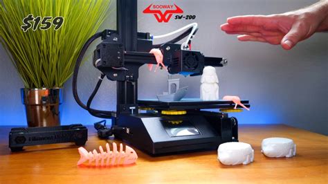 SOOWAY - SW-200 3D Printer - Unbox & Setup - YouTube