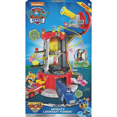 Paw Patrol Mighty Pups Super Paws Lookout Tower Playset Toys4me