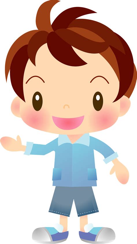 View 46 Download Cartoon Little Boy Clipart  Vector