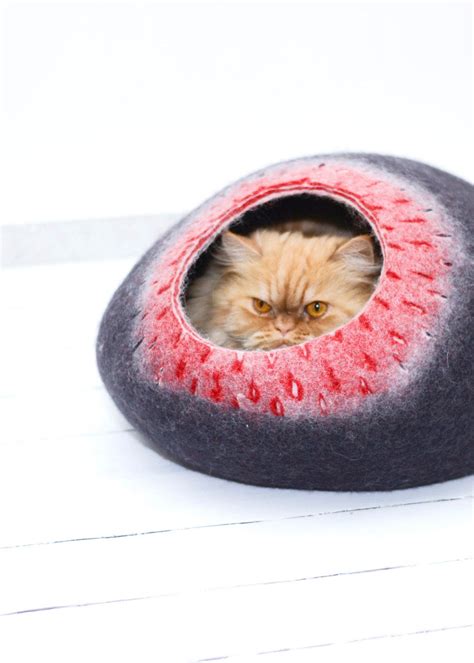 Cat Bed Cat House Cat Furniture Cat Cave Chunky Cat Bed Etsy In 2021