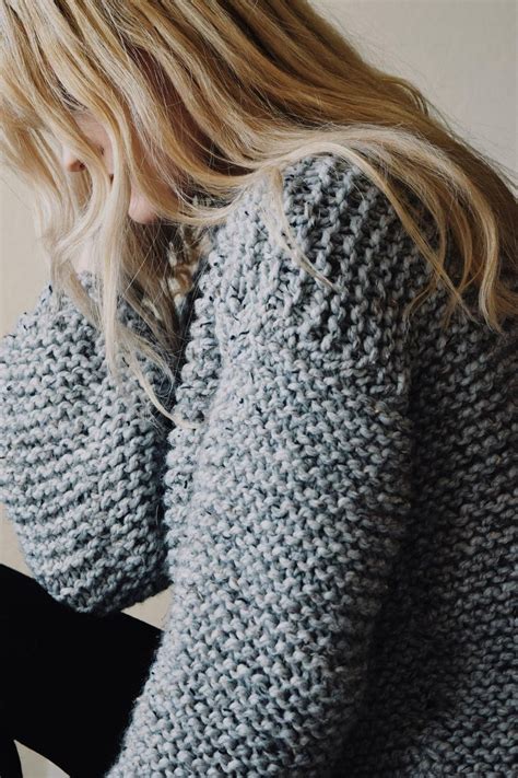 Unfollow knit jumper pattern to stop getting updates on your ebay feed. KNITTING PATTERN ⨯ Chunky Knit Sweater Pattern, Bulky ...
