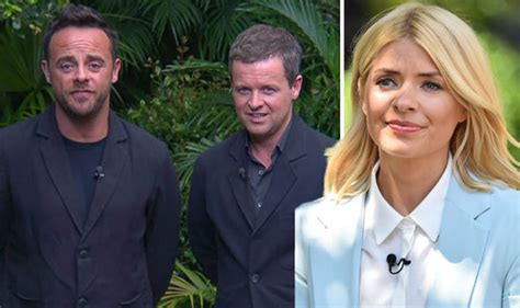 Ant Mcpartlin News Holly Willoughby To Replace I M A Celebrity Host Tv And Radio Showbiz